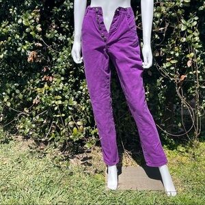 Vintage Stoney River Mountain Wear EggPlant Purple Western Jeans